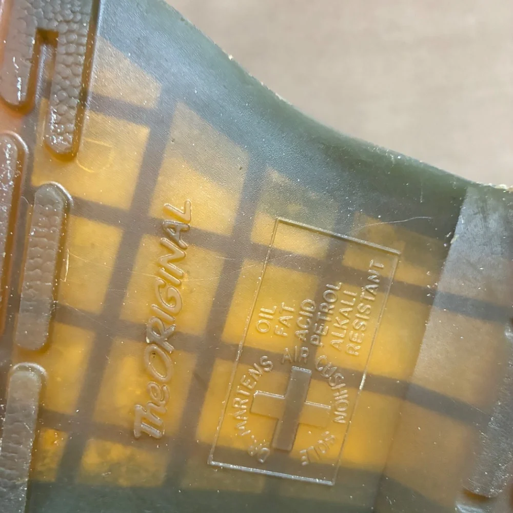 VALLEY GIRL: Rare Custom Textured Pink Metallic Glitter Doc Martens - Picture 6 of 7